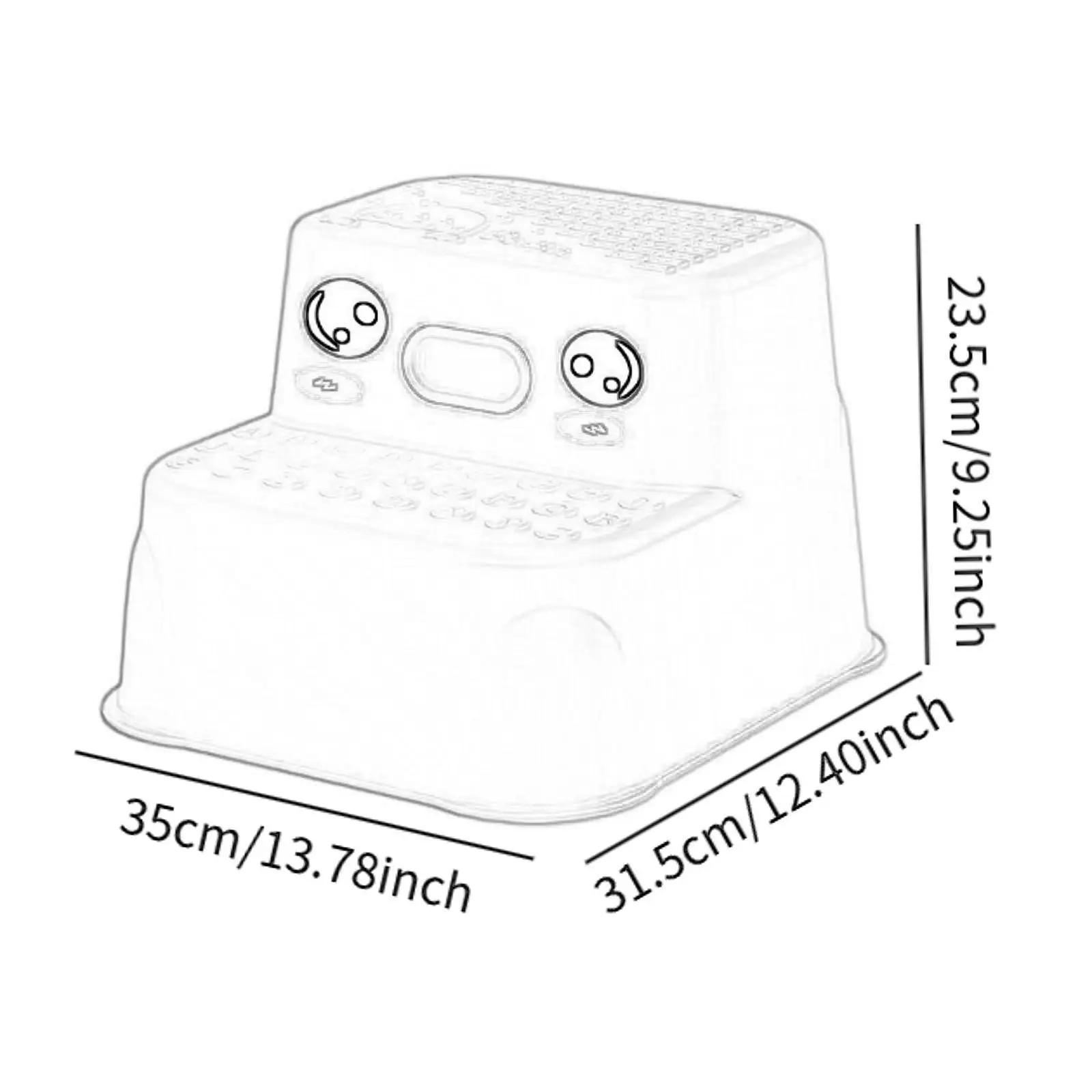 Foot Stool Children Potty Training Step Stool Practical Gift Multifunctional Kids Bebe Chair Children for Bedroom