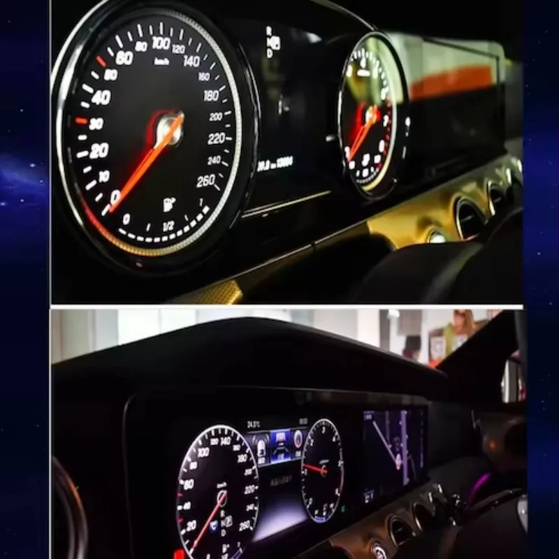 

W213 Мультимедийный спутниковый ЖК-тахометр, подходит для светодиодного AMG автомобильной навигационной системы E-класса