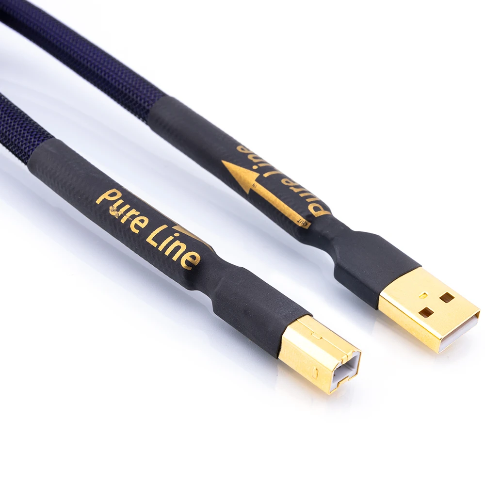 Kabel Usb Ace Hifi Dac a-b Alpha Occ dźwięk cyfrowy A do b wysokiej klasy typ A do typu B do komputera wzmacniacz mobilny Dac mikser kart dźwiękowych