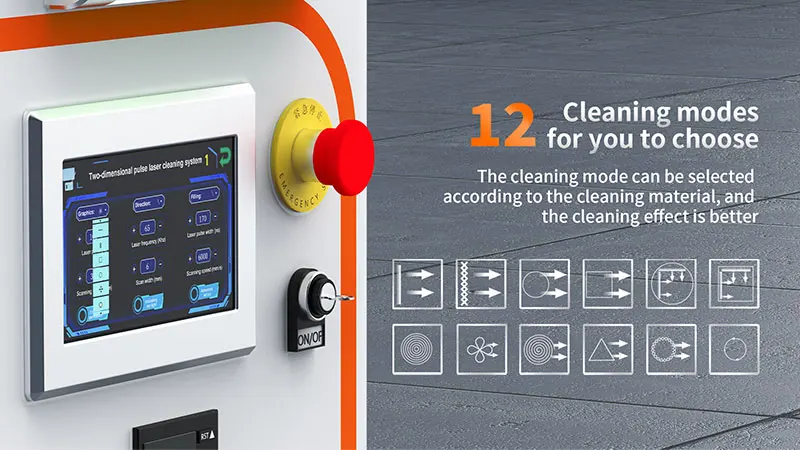 Heavy-Duty 300W  Cleaning Equipment - Fast Paint Stripping & Surface Preparation for Large Structures, High Efficiency