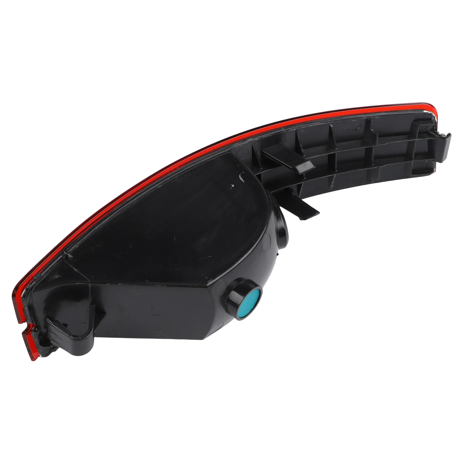 Left Side Component Rear Bumper Lens Auto Body Repair Red Automotive Reflector Parts Rear Precision Fitment Plastic Material