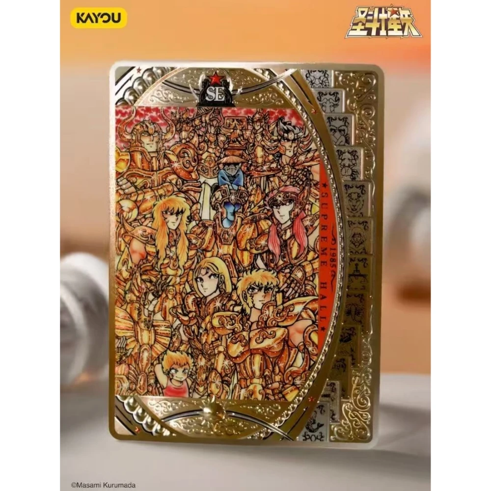 Kayou Saint Seiya Manga Edition Wave1 Booster Box Rare SE\SA\LR\LSR\SGR\BUR\UR\MR Collection Flash Card Game Toy Birthday Gifts view 5