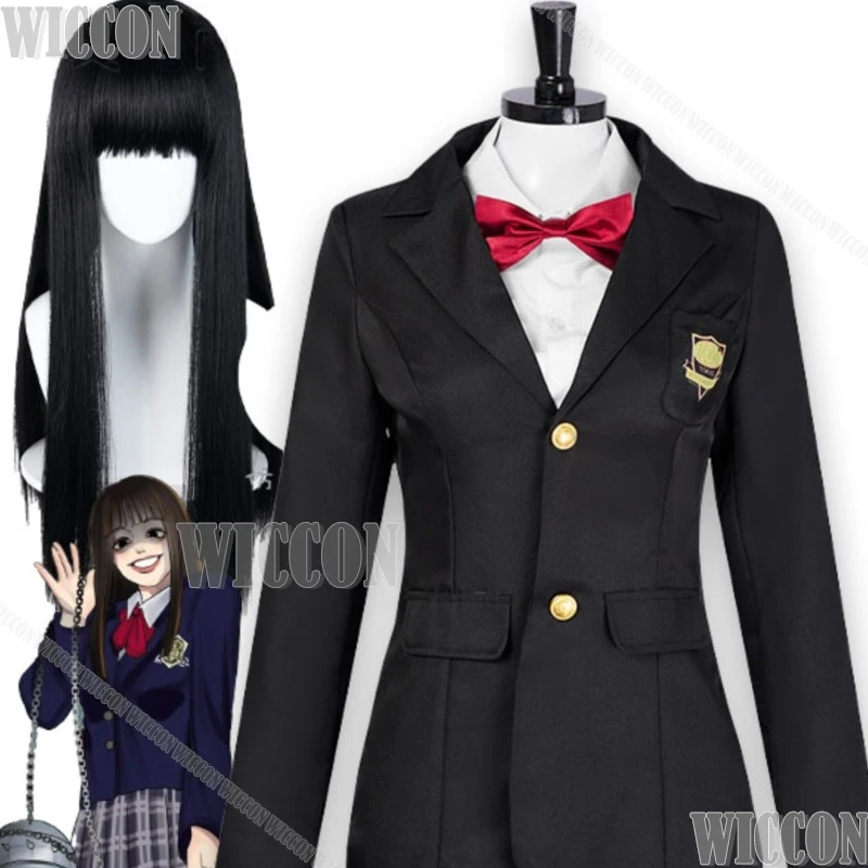 

Movie Kill Men Sexy Gogo Yubari School Uniform Suit Cosplay Anime Gothic Lolita Gothic Cat Hollow Bat Out Halt Navidad Carnaval