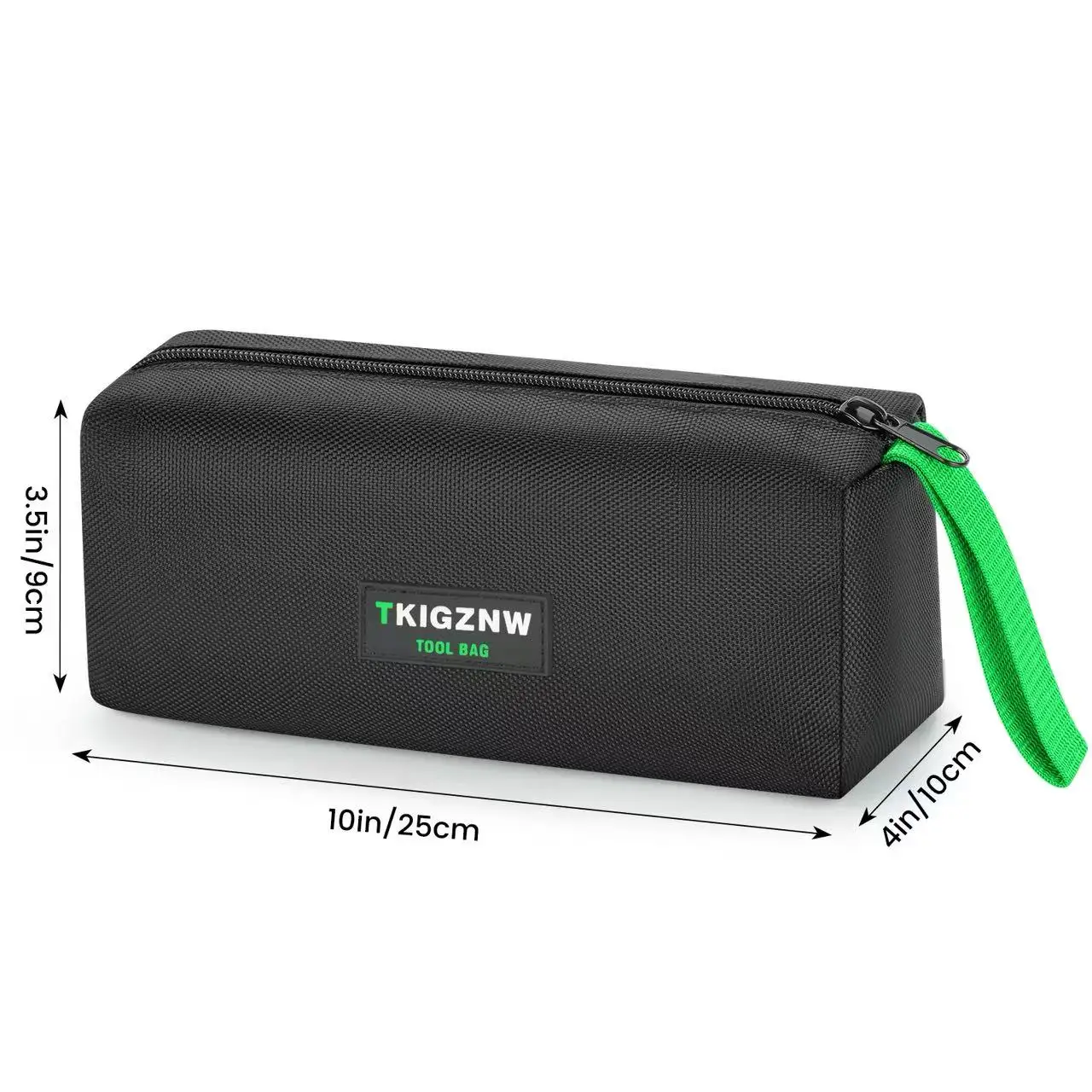 

TKIGZNW B016-3 Zippered Tool Pouch Organization Bag - Durable Storage Solution for Hand Tools