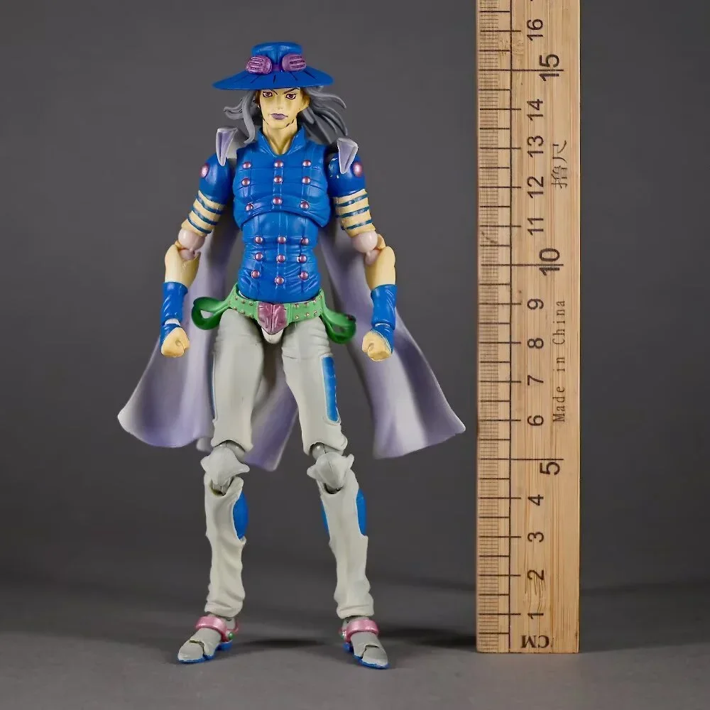 Nuova Figura di Jojo's Bizarre Adventure, Action Figure di Steel Ball Run, 16cm, Statuetta Decorativa da Collezione, Modellino Giocattolo Regalo