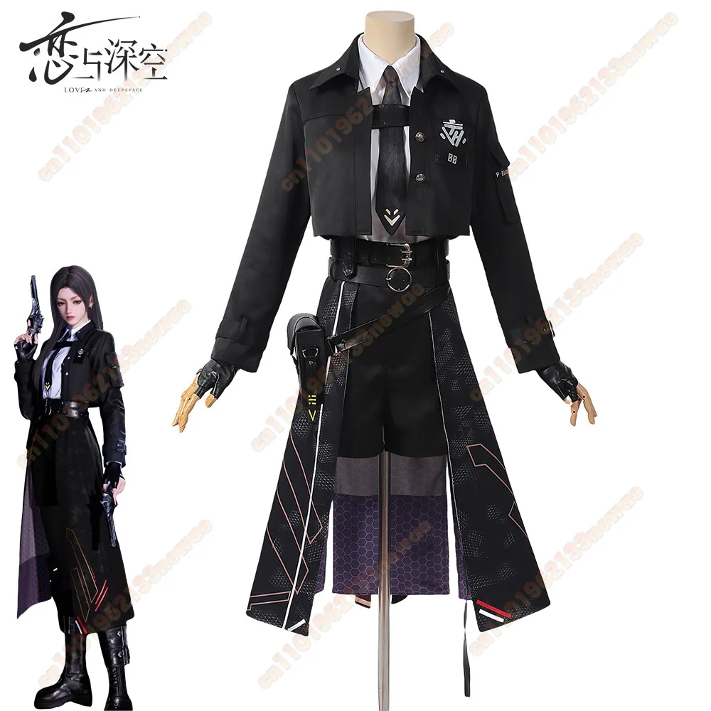 

MINISO NEW 2025 Anime Game Love And Deep Space Cosplay Costume Heroine Uniform Cosplay Performance Dress Halloween Outfit