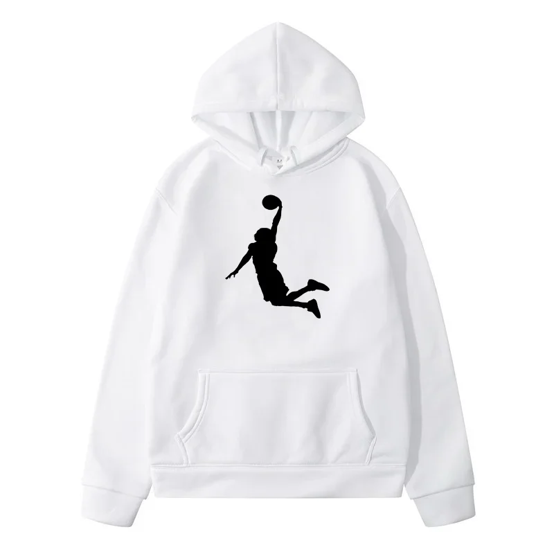 Vintage Men's Sweatshirt Slam Dunk Prints Casual Hoodie Spring Oversized Clothing Harajuku Oversized Hooded Pullover