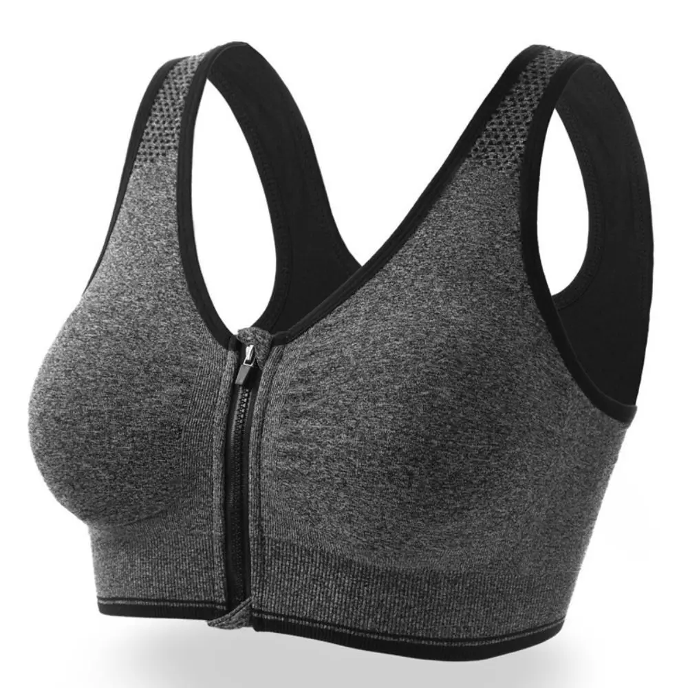 Non-steel Ring Sports Bra Top Quick-drying High Shockproof Yoga Bra Breathable Hollow Out Women Active Bra Ladies