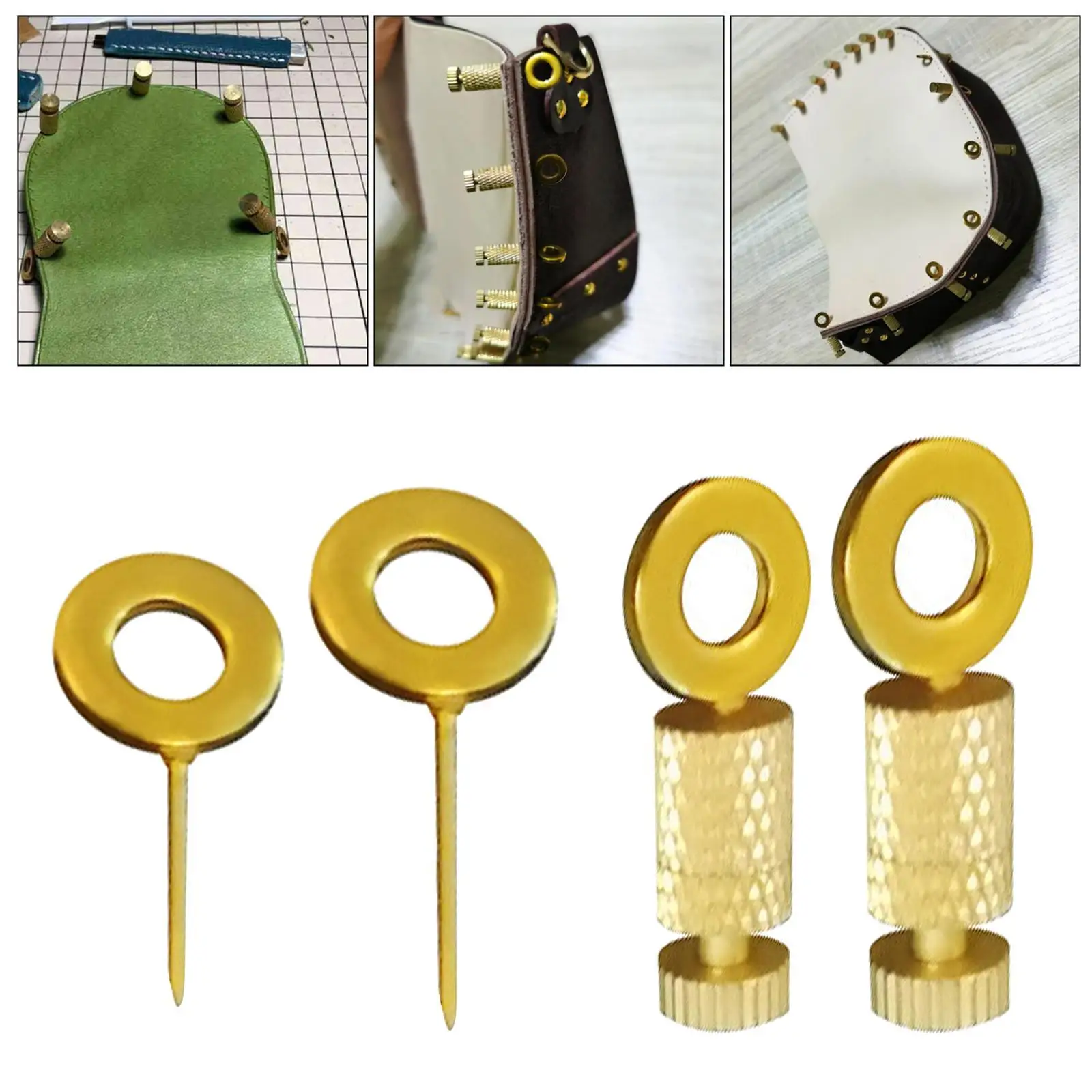 Leather Craft Stitching Positioning Pins Fixed  Hand Sewing DIY Accessories Located  Leather Fixing and Clamping