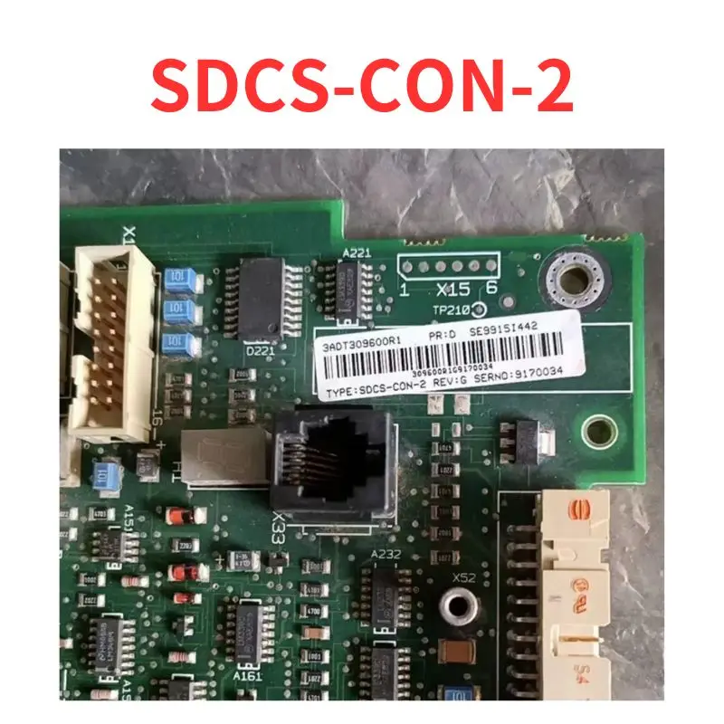 90% new   SDCS-CON-2   DC speed control motherboard    tested OK