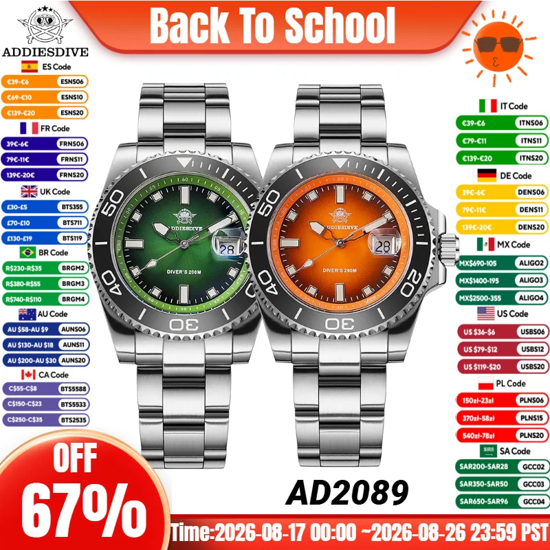 Rolex Watch Submariner - ADDIESDIVE erkek saati Kuvars Paslanmaz Çelik