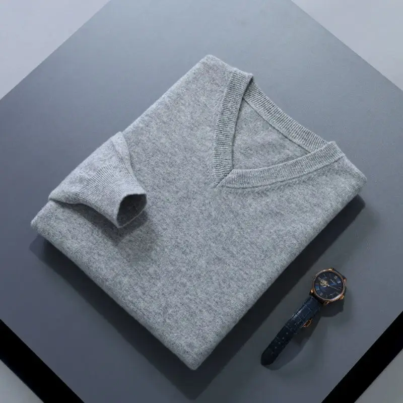 v-neck darkgray