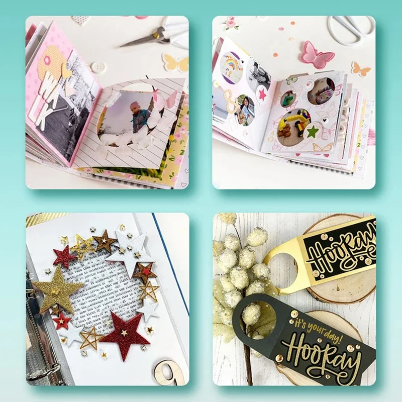 Multi-functional plastic circle cutting machine, craft cutting machine, scrapbook card cutting machine, office supplies image 6
