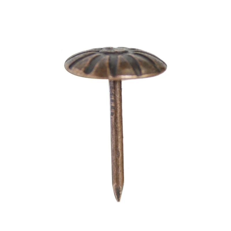 100 Pezzi Tappezzeria Mobili Antichi Chiodini Decorativi Assortimento per Gioielli Regalo Scatola Vino Divano