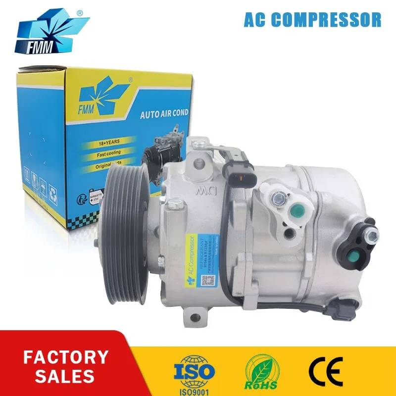

FMM DVE18 12V A/C AC Compressor for Kia Sorento 2.2 2009-2016 977012P250 977012P200 1F3BE06500 2L2630330