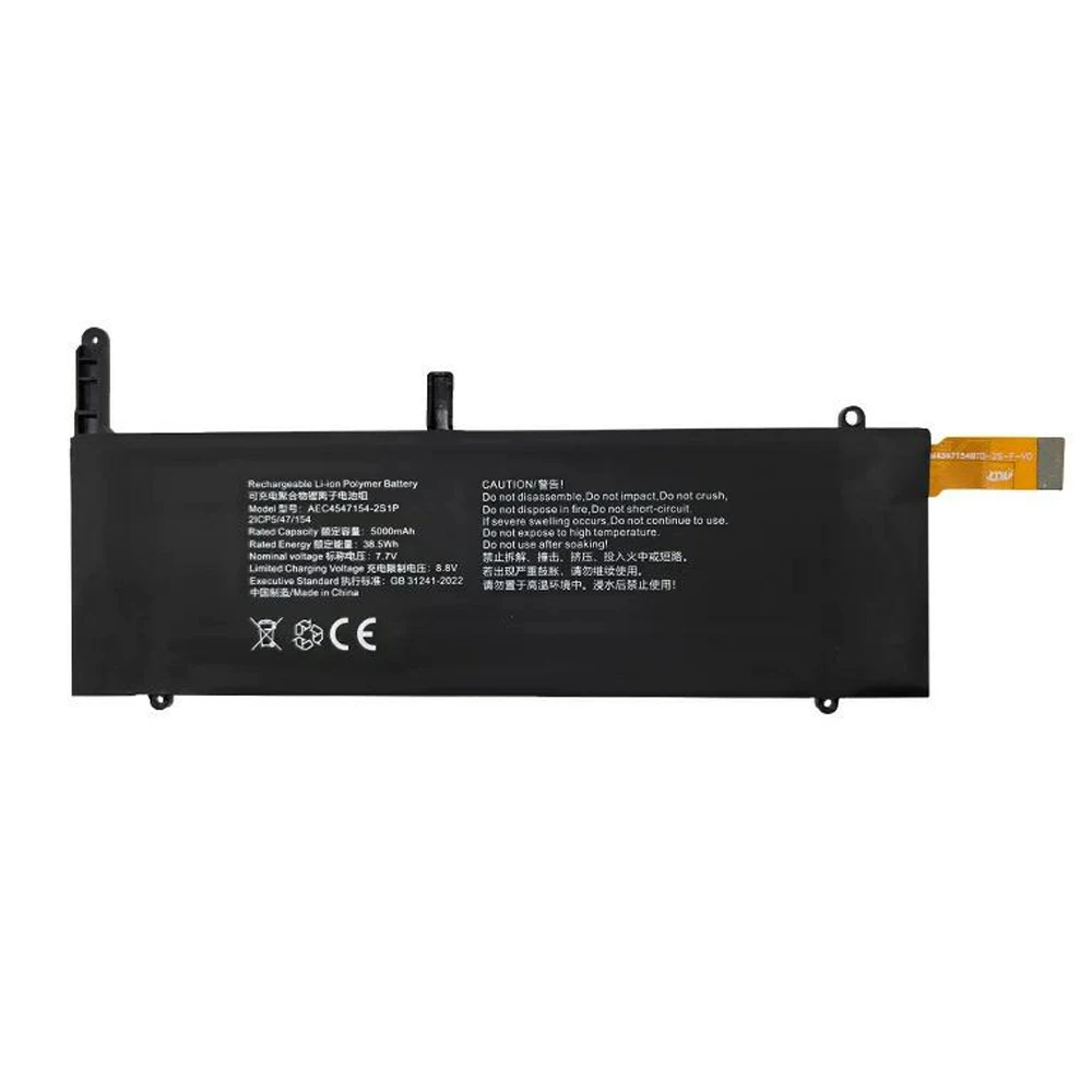 AEC4547154-2S1P 7.7V 5000mAh Battery For GPD Pocket UMPC X7-Z8750 Pocket 3 G1621-02 Pocket P3 Pocket 4 Mini Handheld Gaming PC