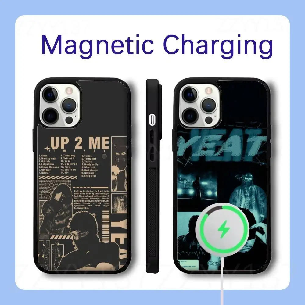 

Y-Yeat Rapper Dangerous Summer Phone Case For iPhone 17,16,15,14,13,12,11,Pro,Max,Plus,Air,Mini,SE Magsafe Wireless Charging