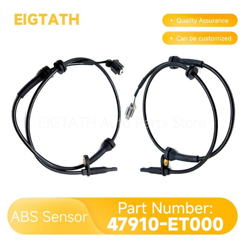New Front Left Right ABS Wheel Speed Sensor For Nissan Sentra B16 SE 2007–2012 L4 2.0L 2.5L Auto Parts 47911-ET000 47910-ET000