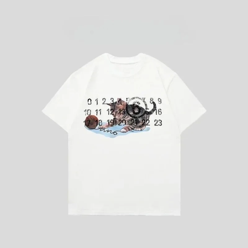 Image of 2026 Western-Style Neu eingetroffenes bedrucktes T-Shirt – Rundhals-Kurzarmshirt mit entspannter Passform im Y2K-Stil