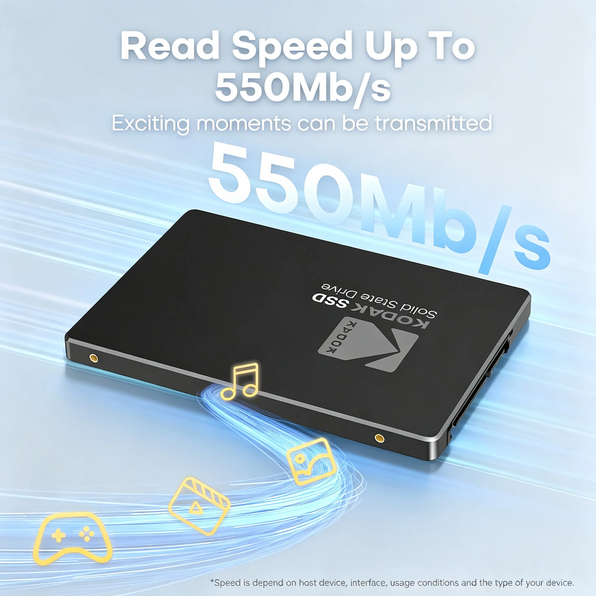 KODAK X120 Pro 2.5 Inch SATA III SSD 128GB 256GB 512GB 1TB Internal Solid State Drive for Laptop Desktop PC