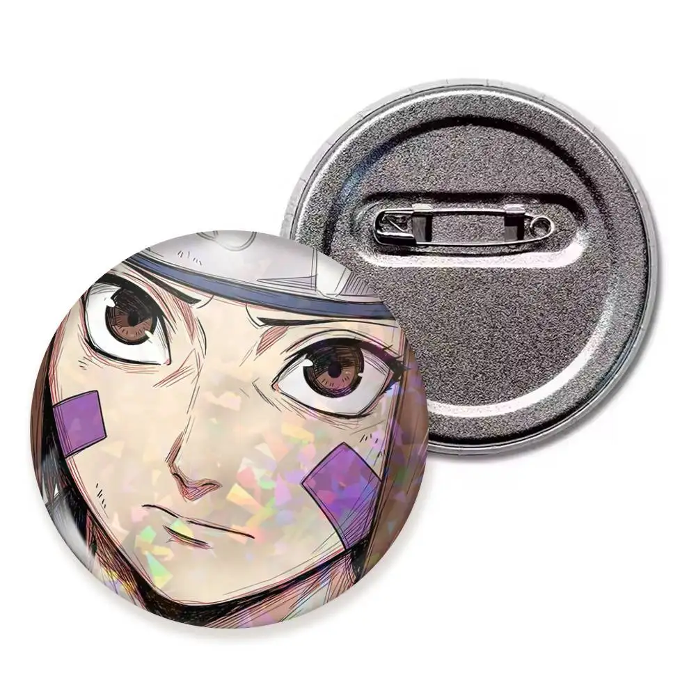 R-in Art Badges Button Round Creative Pin Brooch Badge Bag Decor Accessories Fans Collect Friends Gifts