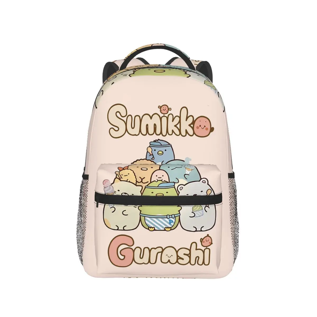 

Sumikko Gurashi Adorable Japanese Cartoon Characters Backpack Hot Sale Daypack BookBag School Bag Shoulder Bags for Men Women