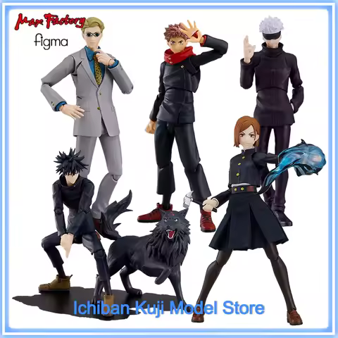 Original In Stock Max Factory GSC Figma YUJI ITADORI Satoru Gojo MEGUMI FUSHIGUROI Nanami Kento Kugisaki Nobara Jujutsu kaisen