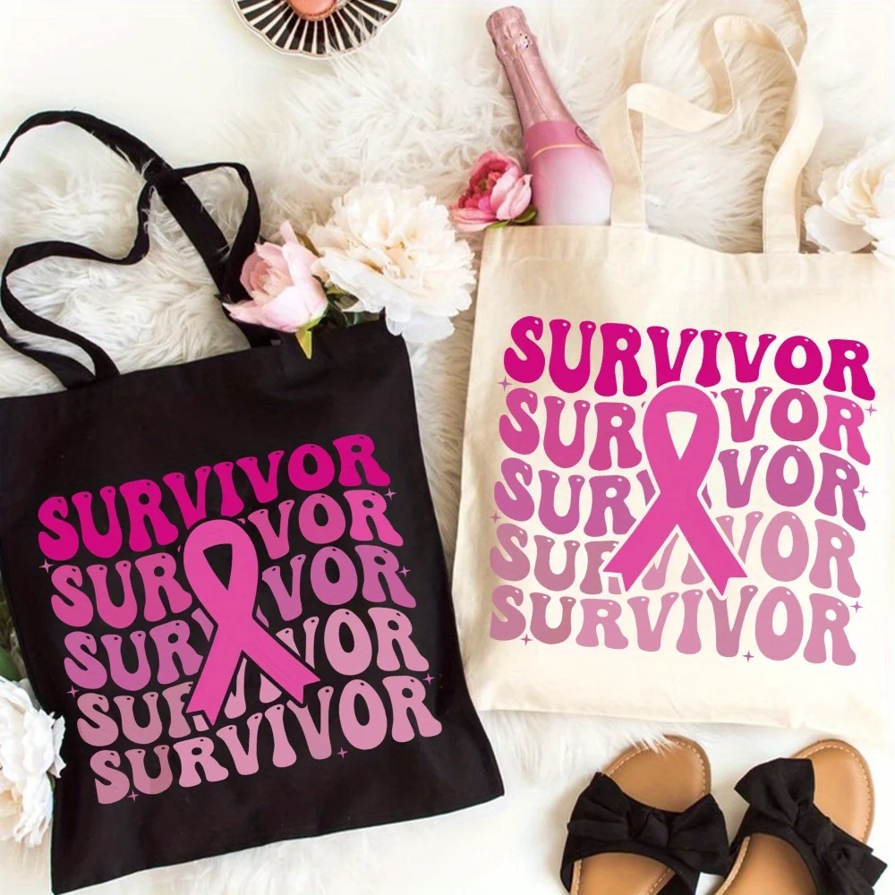 Multi Functional Printed Canvas Bag for Women Reusable Large Capacity Foldable Tote Bag Fashion Gifts Shoulder Handbag