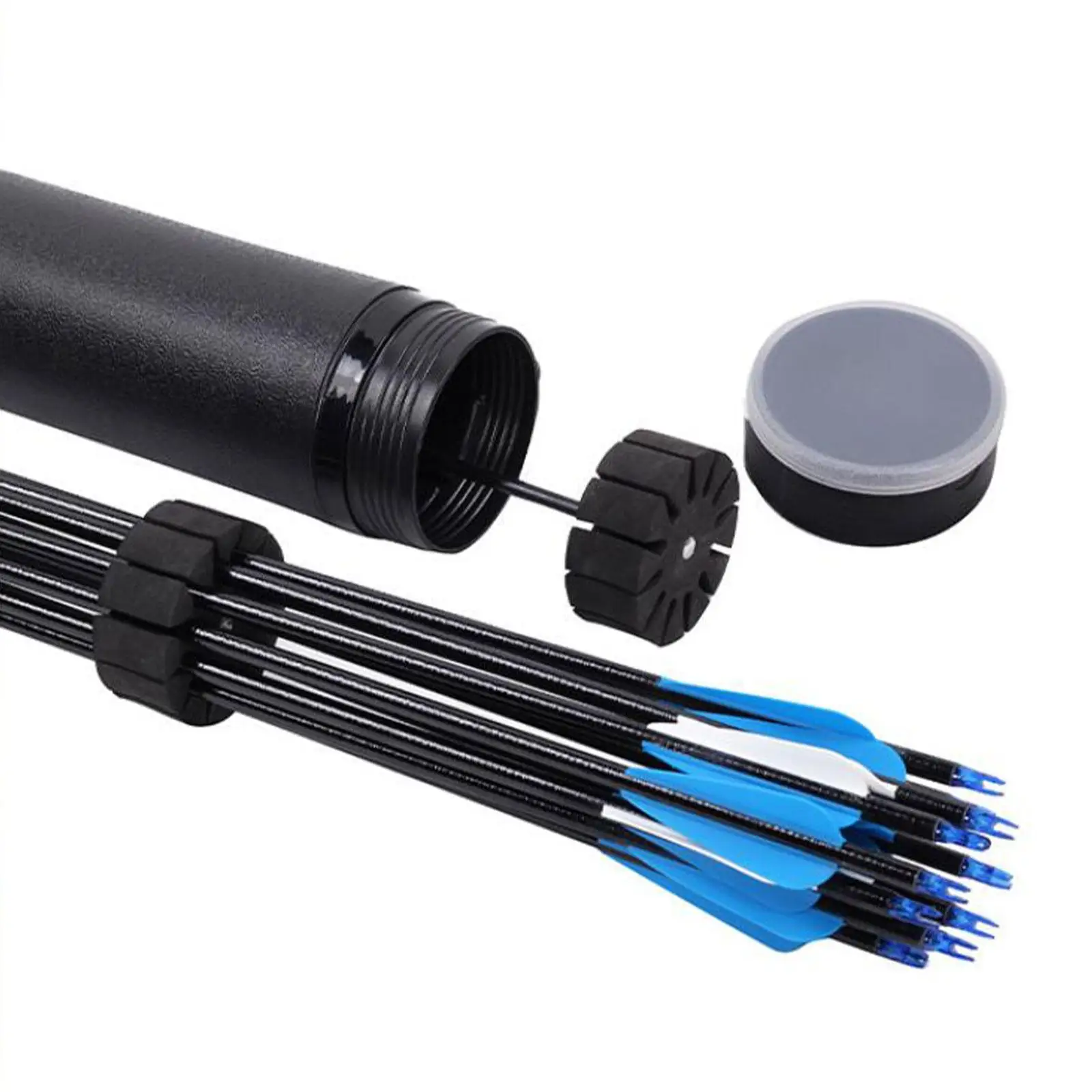 Extendable Arrow Case with Strap Quiver Tube PE EVA Storage for Archery Target and Adult Crossbow Accessories view 3