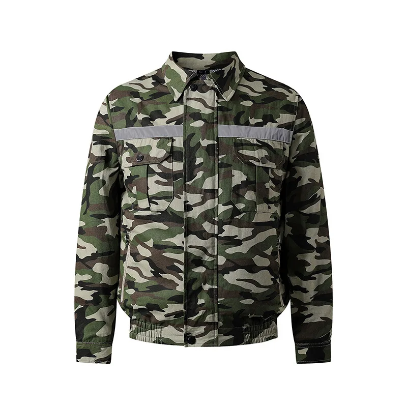 

Minsu 2025NewSummer Air Conditioning Clothing for Men with Four Fans, Rechargeable Cooling Workwear for Construction Site Labor