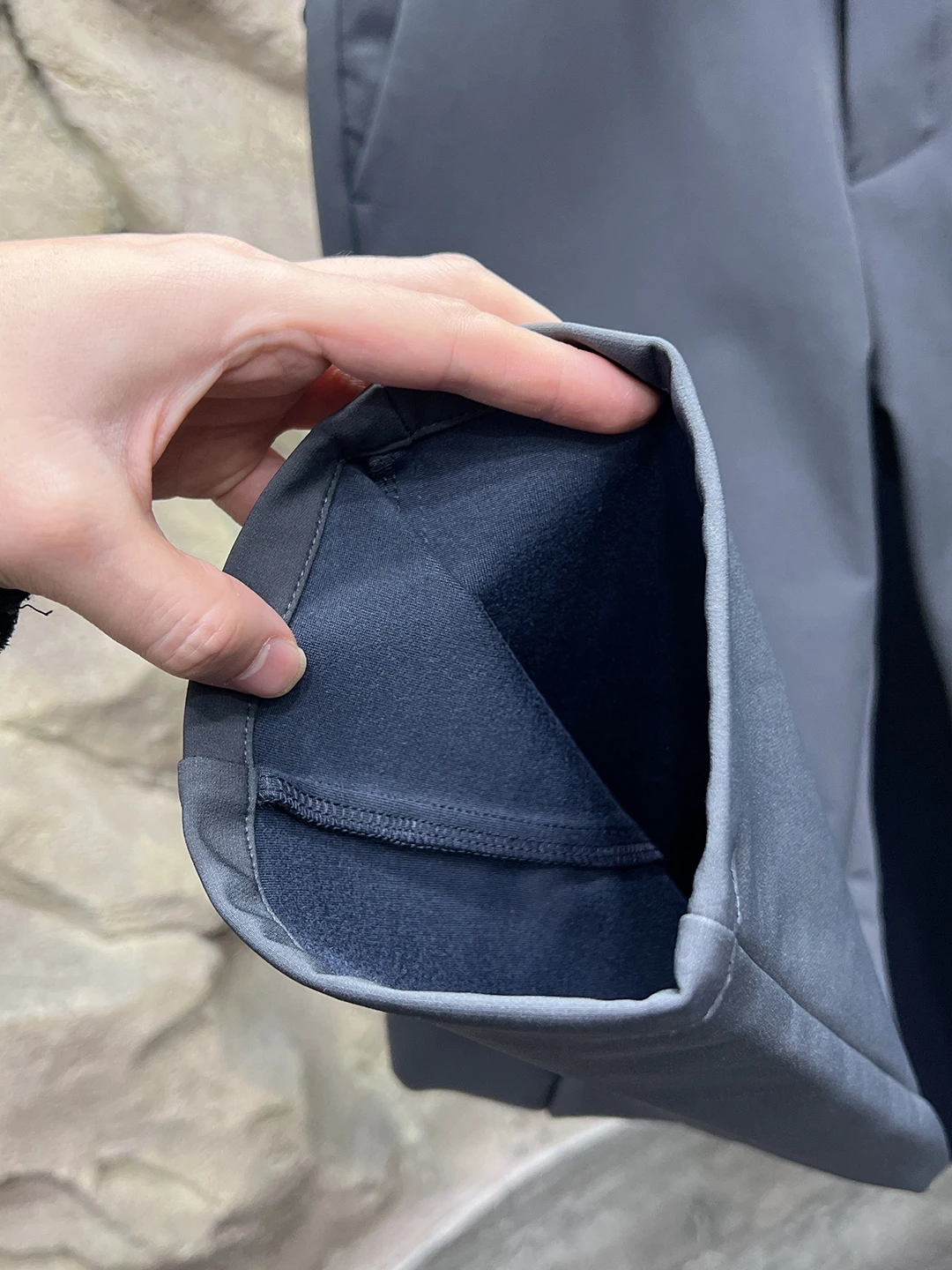 سراويل رجالية كاجوال قابلة للتنفس مبطنة حرارية مريحة وقابلة للتمدد للخريف والشتاء سراويل تقنية مقاومة للماء عالية...