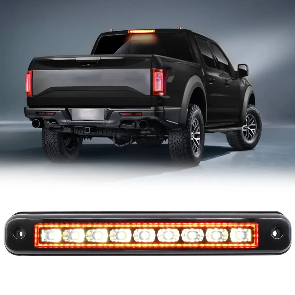 

LED 3rd Third Smoked Brake Light Reverse Cargo Light Pickup Taillight Rear Stop Light For Chevy C1500/K1500/Silverado 1988-1998