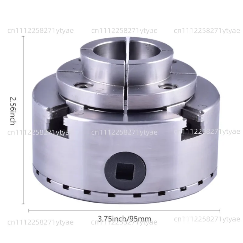 Lathe 4 Inch 5 Inch Self-centering Linkage Umbrella Tooth Four Claw Ordinary Chuck