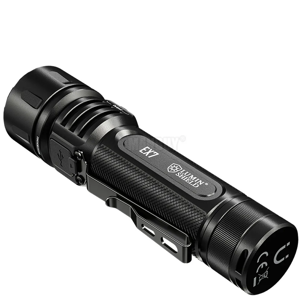 Wholesale Nitecore EX7 6000LM Variable Beam Pattern High Performance USB-C Rechargeable Flashlight with Or Without 21700 Battery