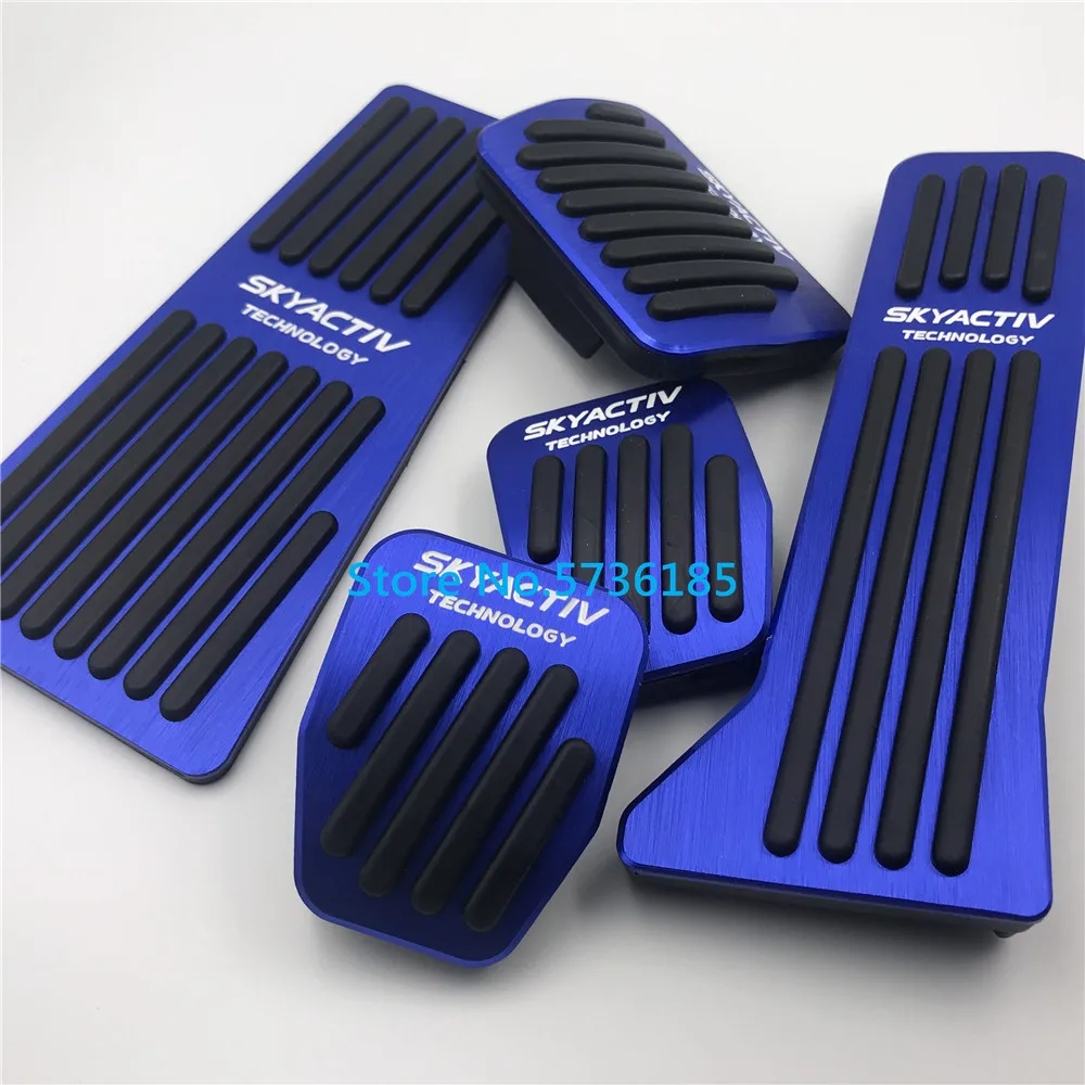 Car Accessory Modified Pedal For Mazda 2 3 Atenza Axela BL BM 6 GH GJ CX-5 CX5 CX3 CX7 CX9 Accelerator Refit Footrest Pad Cover