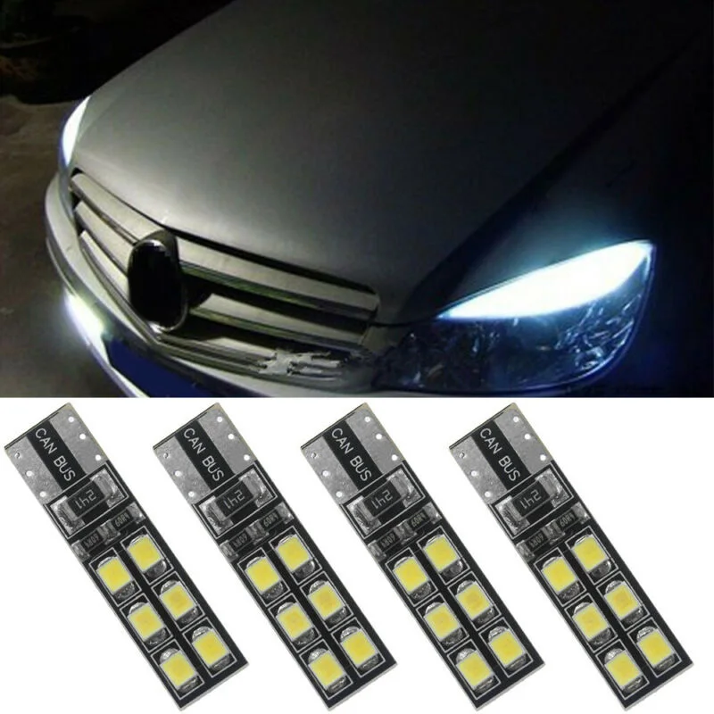 4x Error  Eyebrow Eyelid Light Bulb For LED  W204 C300 C350 Error Eyebrow Eyelid Light Bulb For Mercedes-Benz W204