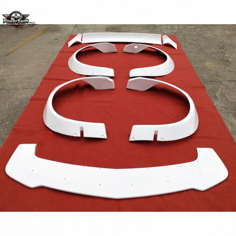 

Suitable for Car Accessories Dodge Challenger LB Early Resin Fiber Body Kit (Spoiler, Front and Rear Wheel Arches)
