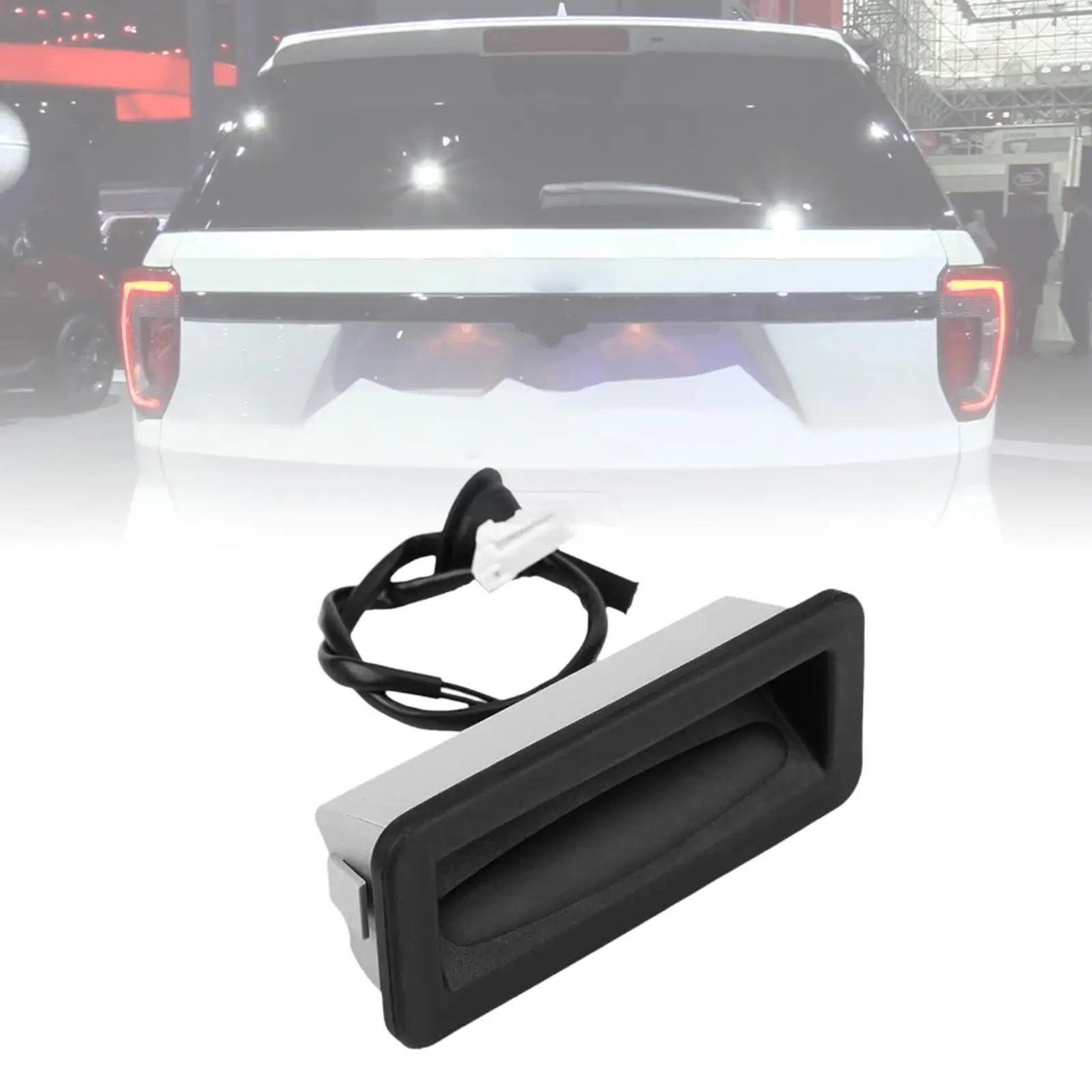 زر تبديل الباب الخلفي للسيارة عالي الأداء يستبدل مباشرة لملحقات 1346324 3M51 19B514 3M5119B514AC #4