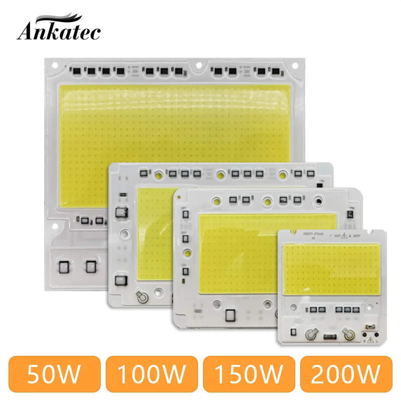 50w/100w /150w/200w LED COB CHIP lighting AC220V 110V LED Floodlight Lamp SMART IC city power Cool White/Warm White