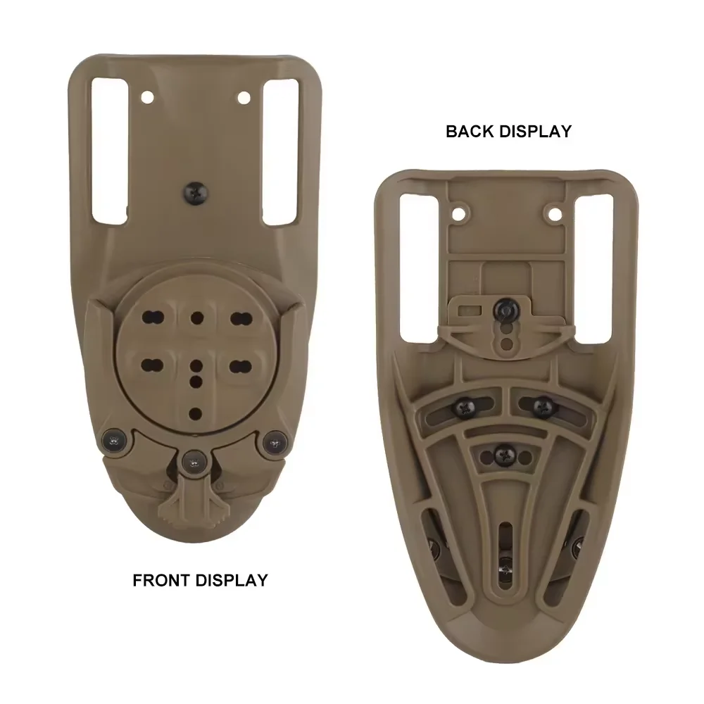 Tactical Gun Holster Base Adapter with Quick Lock Kit GL17 M9 P226 Hunting Thigh Platform Stand for Outdoor Sports And Shooting