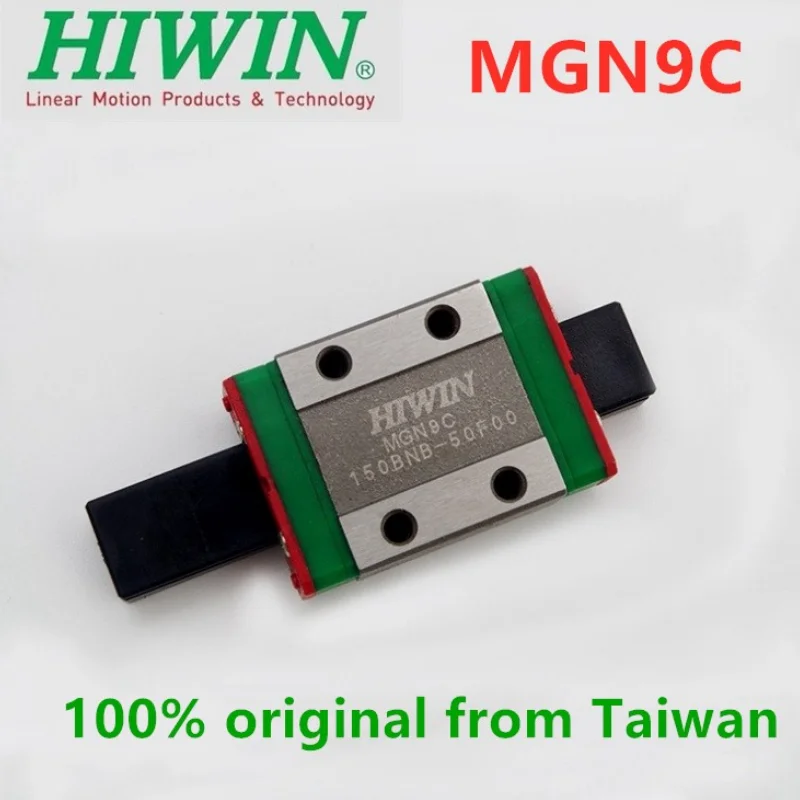 100% original HIWIN brand new MGN9C linear block carriage for linear guide rail MGNR9 MGN9 CNC parts 3D printer DIY