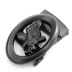 Vintage Buckle Belt Buckle Fashion Automatic Buckle Male Belt Agio Ailver \Gold Color Suit For :3.3-3.6cm