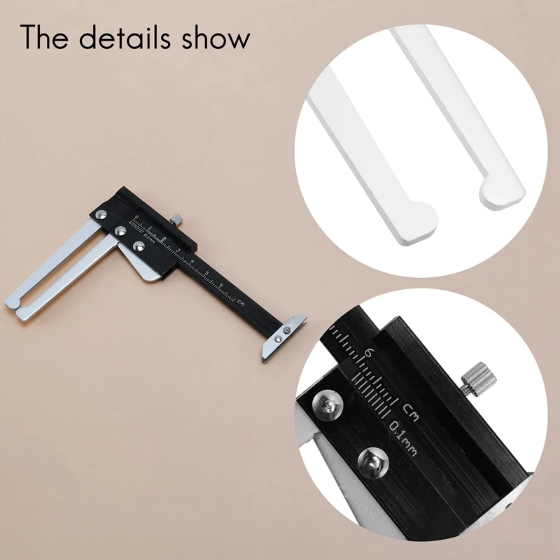 Disco Freio Rotor Espessura Pinça, Medição Tool, Medidor Micrômetro, 0-60mm