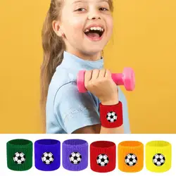 Sports Wristbands Tennis Sweat Bands Wrist Guard For Basketball Volleyball padel Fitness Sweatbands Kids Cartoon Sweatband