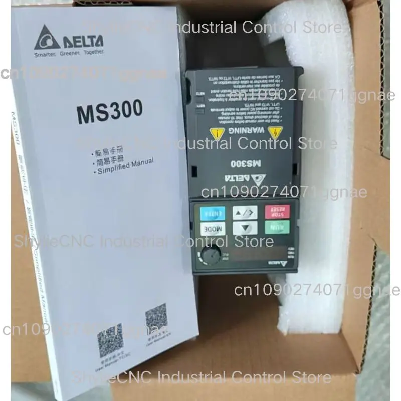 MS300 frequency converter VFD2A7MS43ANSAA 380V 0.75KW tested OK, quickly shipped second-hand, brand new