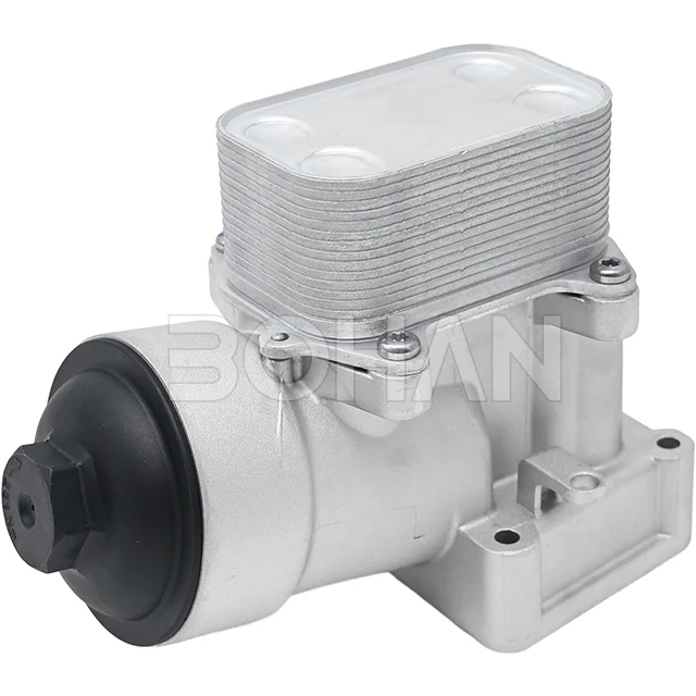 

Engine Oil Filter Housing Cooler with Oil Cooler Compatible For VW CC AMEO POLO 03L115389B 03L115389C 03L115389H 03L115389G
