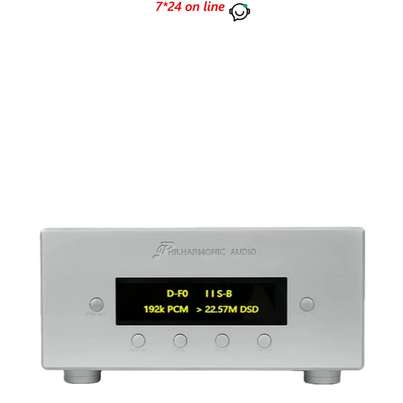 

AL-08 DAC-6 MINI DSD DAC с встроенным OCXO-генератором тактовых сигналов и интерфейсом Clock I/O, Hi-Fi аудиодекодер для компактных систем