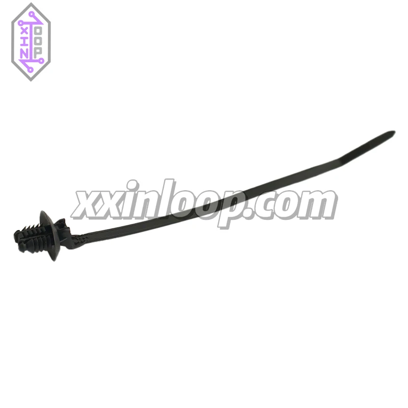 157-00253 T50SOSFTOVALU-PA66HS-BK Цельная кабельная стяжка с овальным отверстием для елового дерева 168,2 мм Длина 5,1 мм Ширина 2,0-3,0 мм Комплект