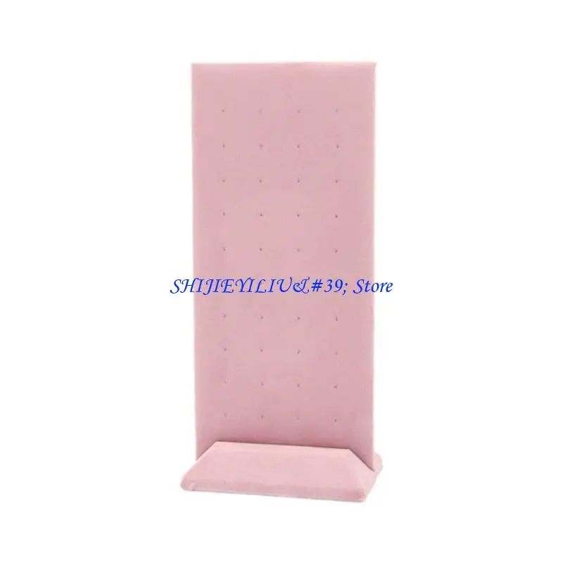 

E21F Розовый поднос для выставки ювелирных изделий Розовая полка для выставки товаров ювелирных изделий Розовая стойка для