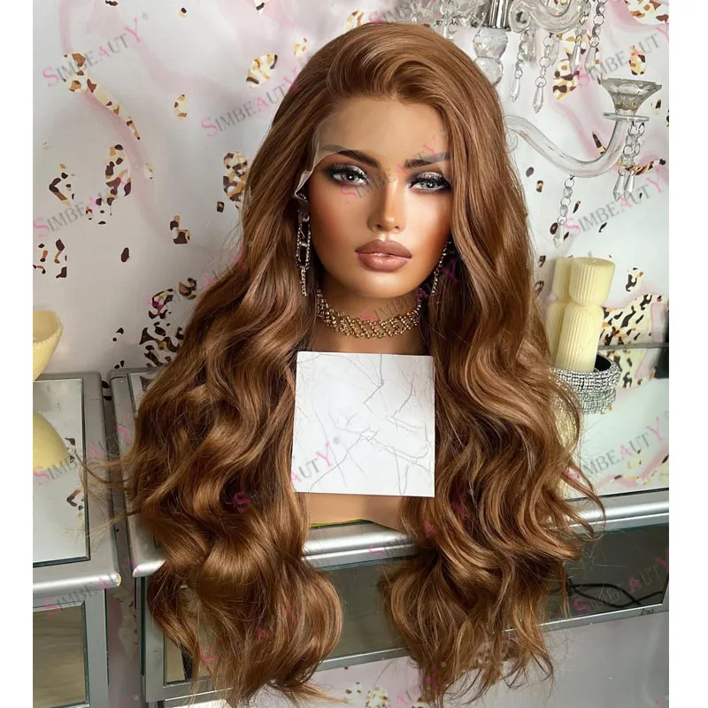 

Парик из натуральных волос Remy с эффектом свободной волны, цвет имбирно-оранжевый, с предварительно выщипанной линией роста волос, 360-градусный кружевной фронтальный парик для чернокожих женщин, без клея, с HD-кружевом 5x5